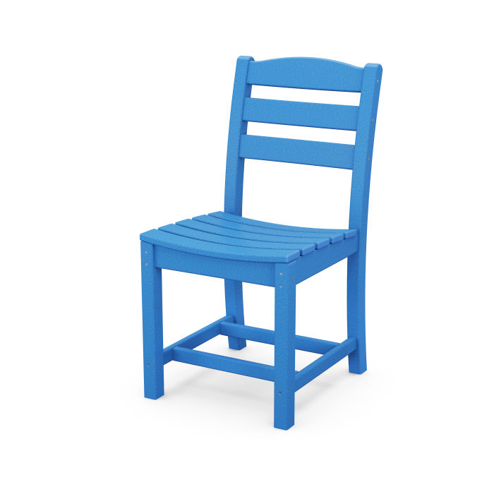 POLYWOOD La Casa Café Dining Side Chair in Pacific Blue