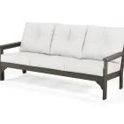 POLYWOOD Vineyard Deep Seating Sofa in Vintage Finish