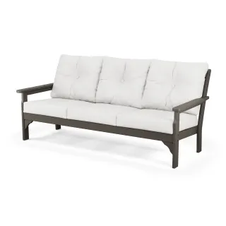 POLYWOOD Vineyard Deep Seating Sofa in Vintage Finish