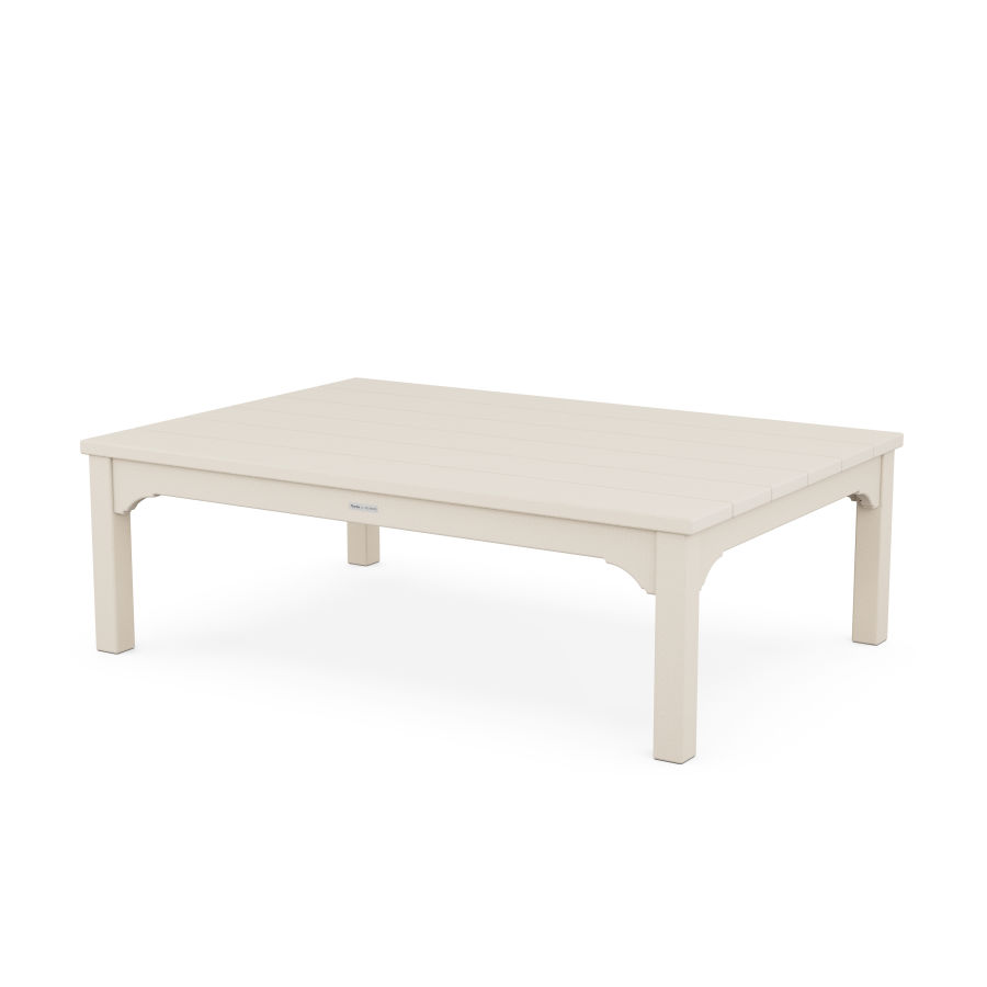 POLYWOOD Chinoiserie Coffee Table in Sand