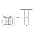 Thumbnail for Nautical 31" Bar Table