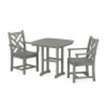 POLYWOOD Chippendale 3-Piece Dining Set
