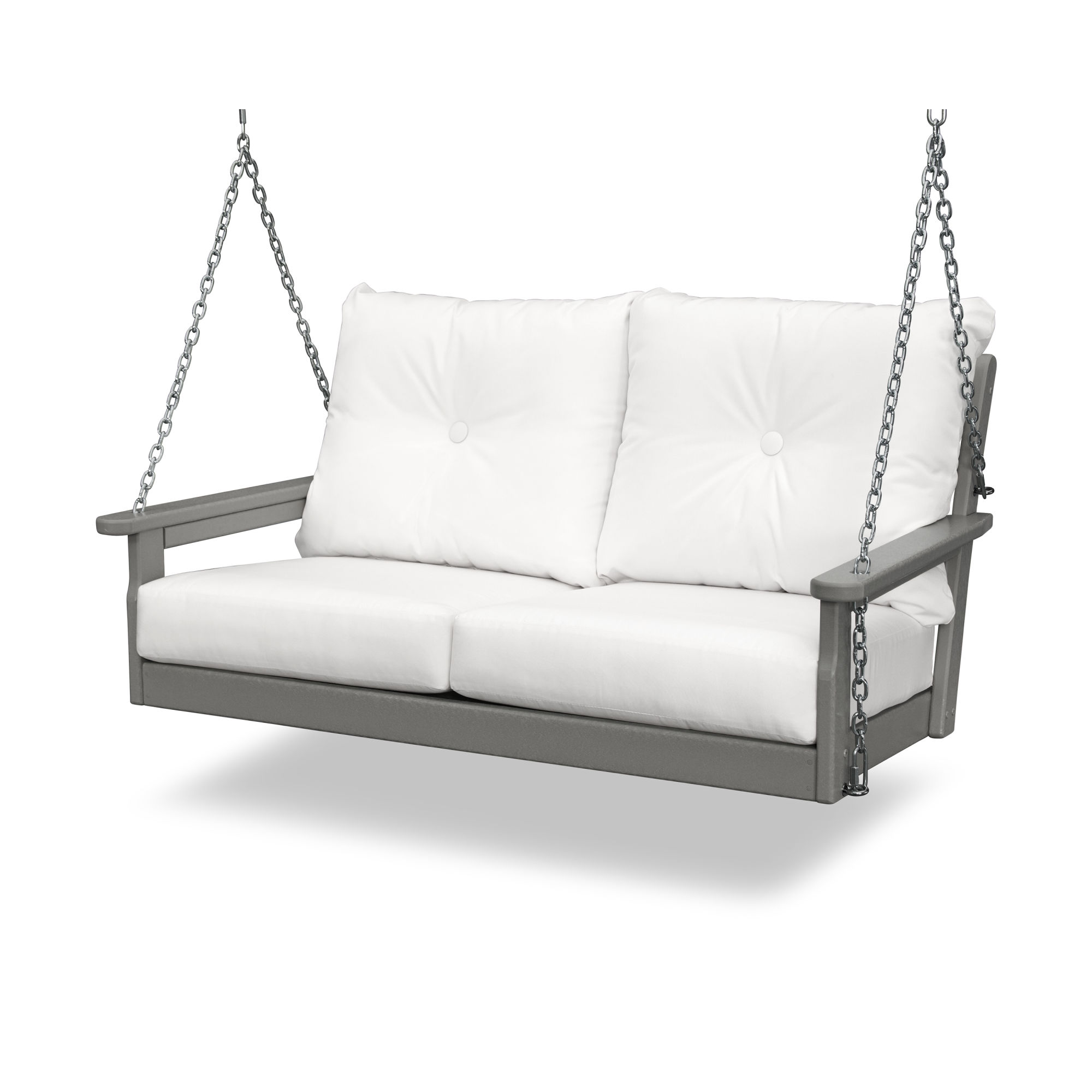 POLYWOOD® Vineyard Deep Seating Swing GNS46 POLYWOOD® Official Store