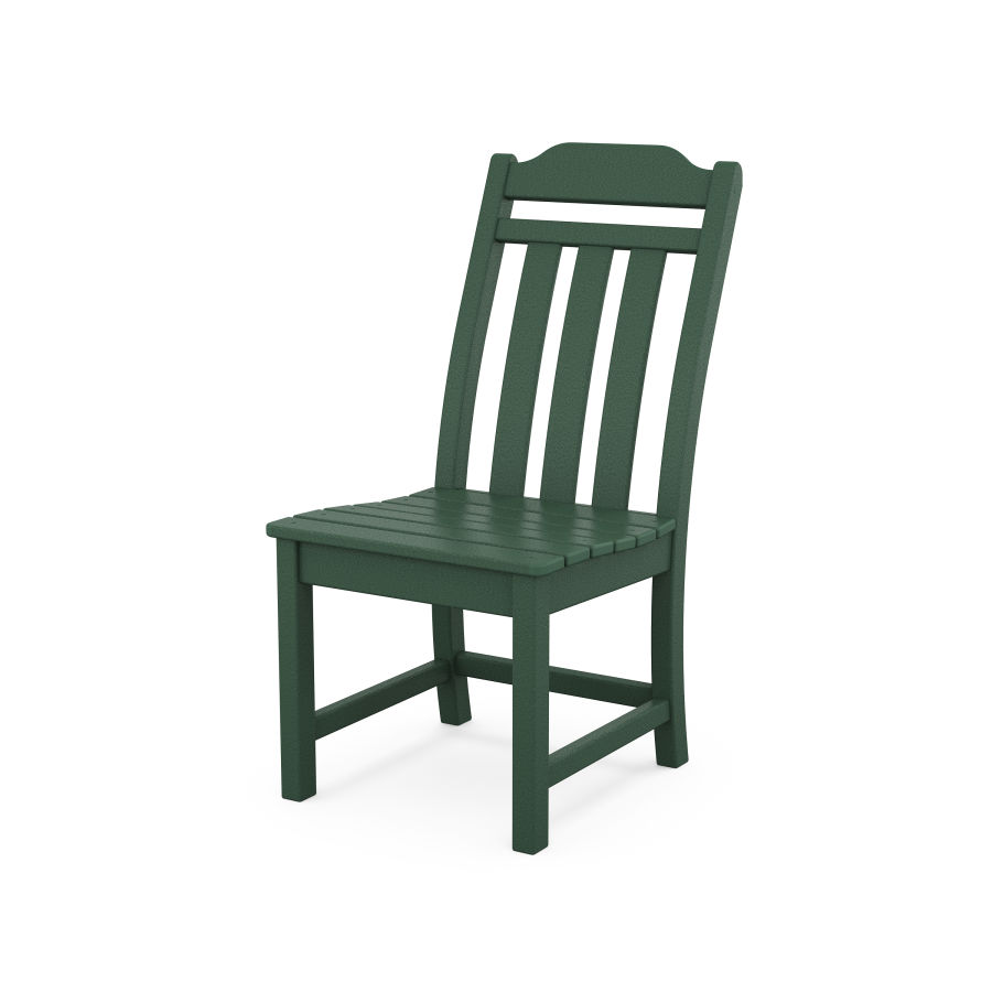 POLYWOOD Country Living Dining Side Chair in Green