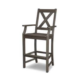POLYWOOD Braxton Bar Arm Chair in Vintage Finish