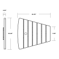 Thumbnail for Classic Series Angled Adirondack Connecting Table