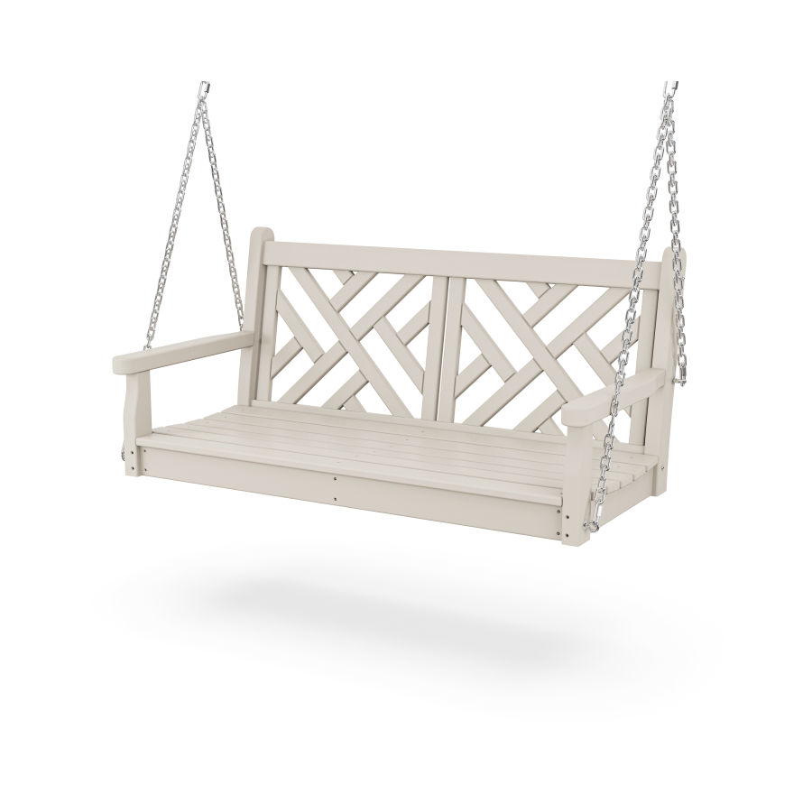 POLYWOOD Chippendale 48” Swing in Sand