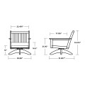 Thumbnail for Vineyard Deep Seating Swivel Chair