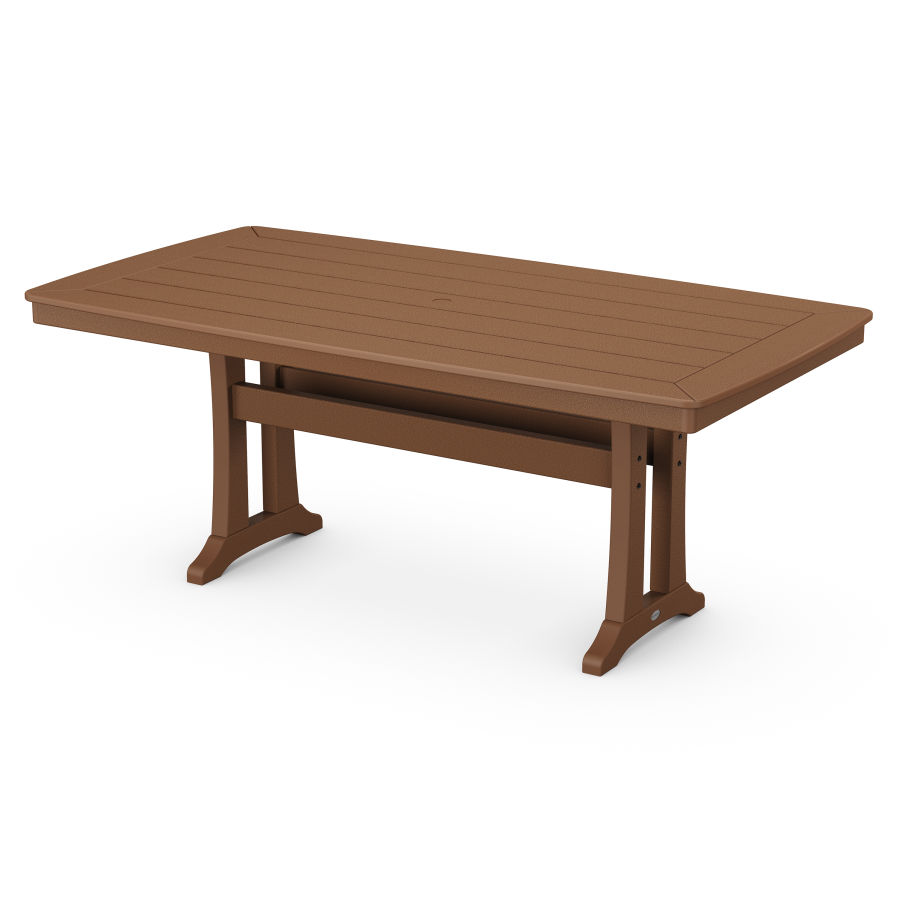 POLYWOOD 38" x 73" Dining Table in Teak
