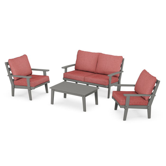 Grant Park 4-Piece Deep Seating Chair Set