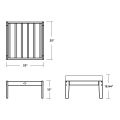 Thumbnail for Braxton Deep Seating Ottoman