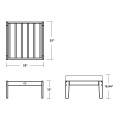 Thumbnail for Braxton Deep Seating Ottoman