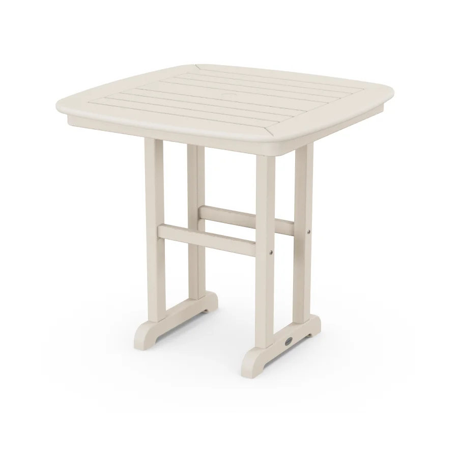 POLYWOOD Nautical 31" Dining Table in Sand