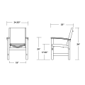 Thumbnail for Coastal Dining Chair