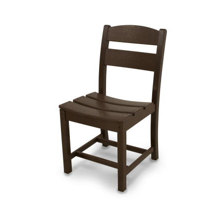 POLYWOOD Classics Dining Side Chair in Mahogany