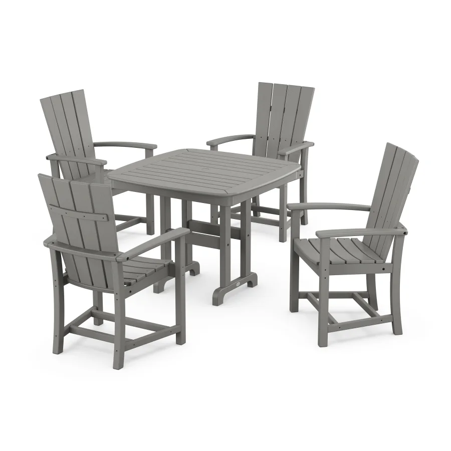 POLYWOOD Quattro 5-Piece Dining Set