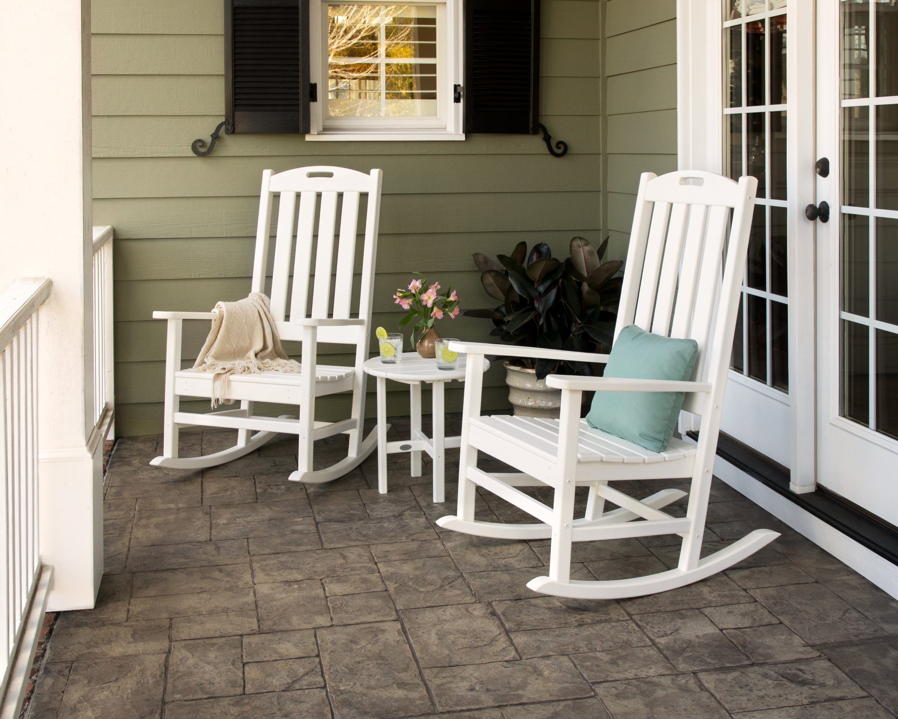 polywood porch rockers