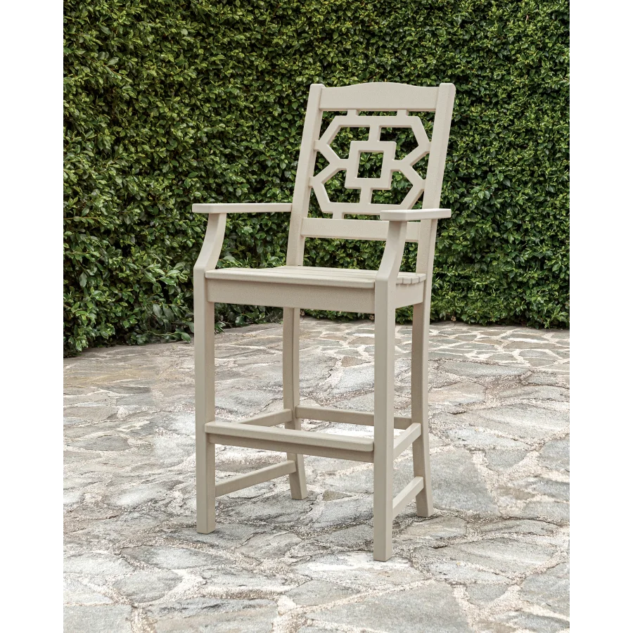 Chinoiserie Bar Arm Chair