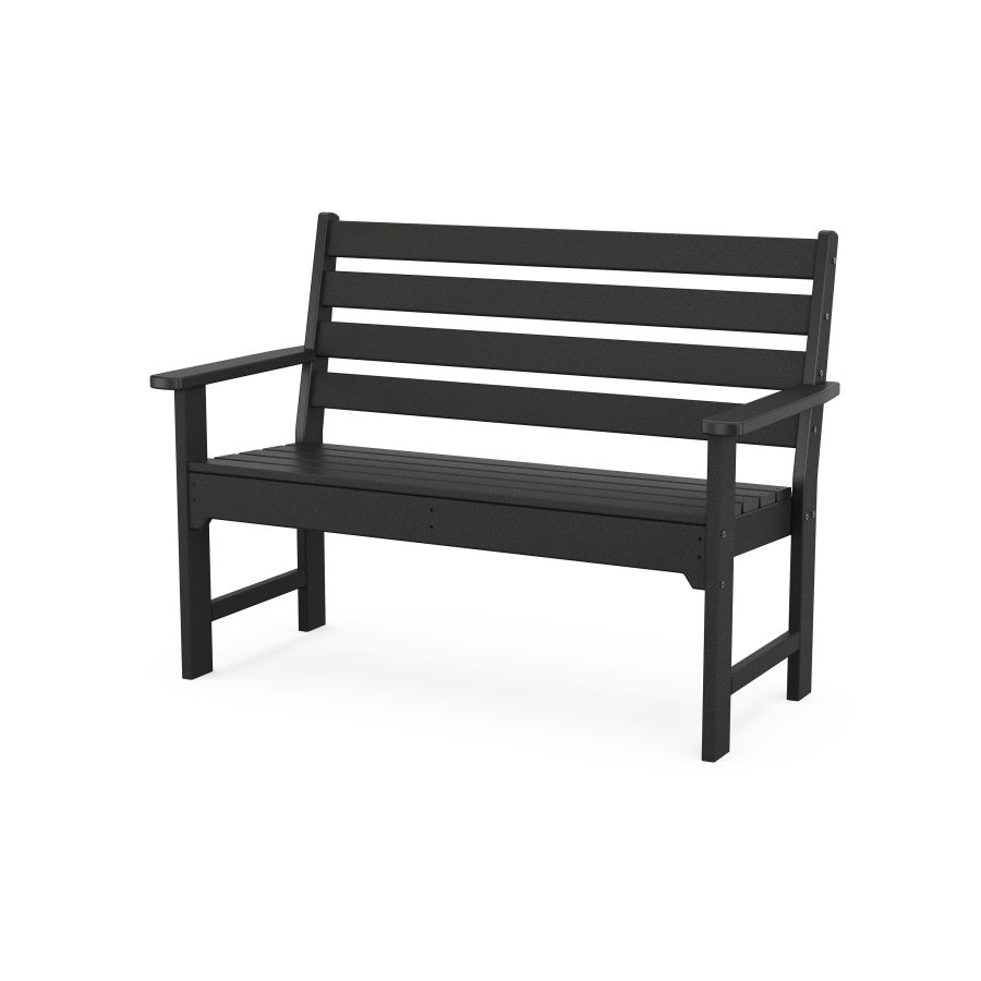 POLYWOOD Grant Park 48" Bench in Black