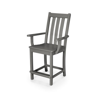 Vineyard Counter Arm Chair