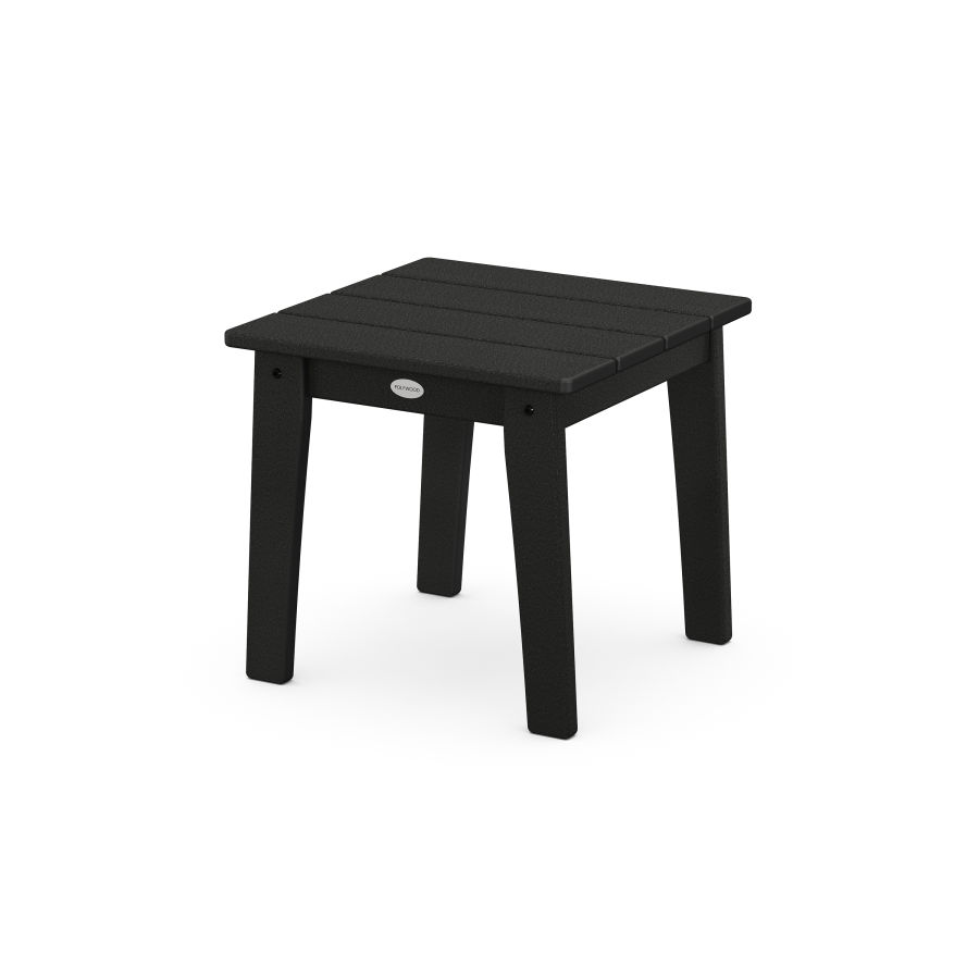 POLYWOOD Lakeside End Table in Black