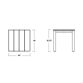 Thumbnail for Main Street 18" Side Table
