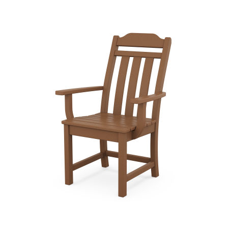 Country Living Dining Arm Chair in Teak