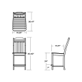 Thumbnail for Cottage Counter Side Chair