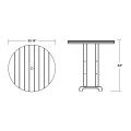 Thumbnail for 36" Round Farmhouse Bar Table