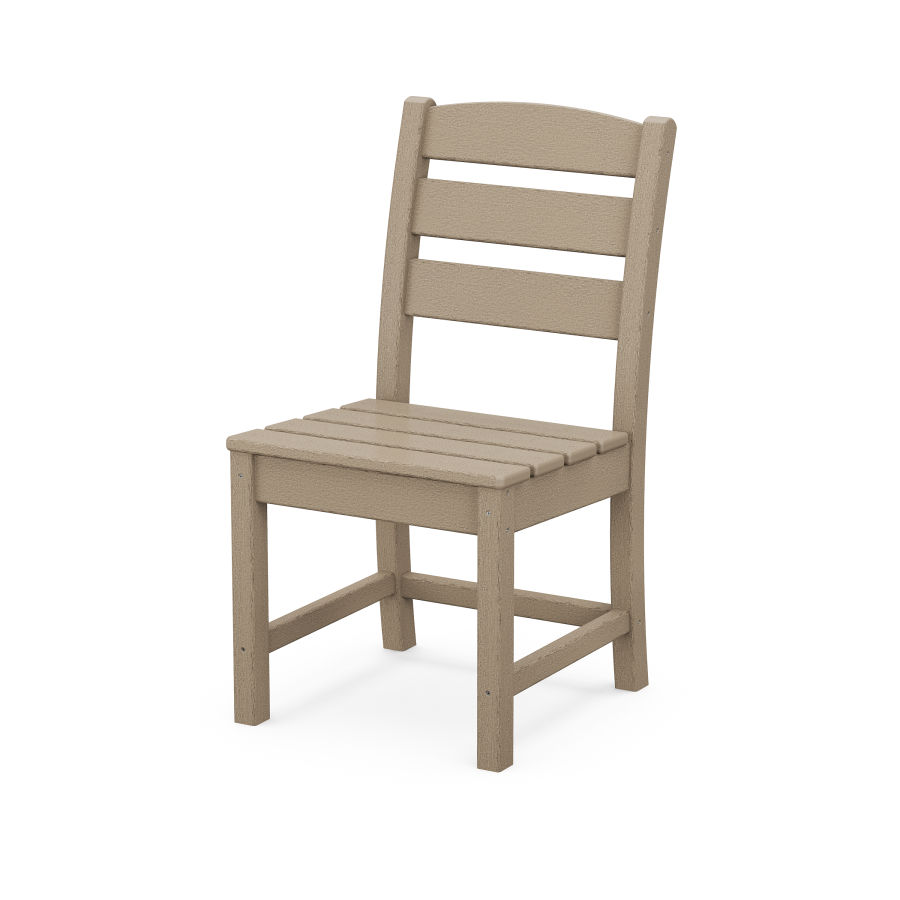 POLYWOOD Lakeside Dining Side Chair in Vintage Sahara