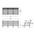 Thumbnail for Savannah Deep Seating Sofa
