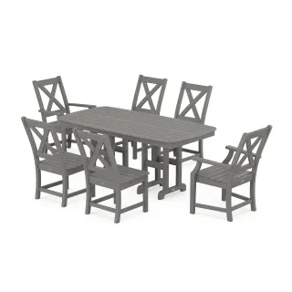 POLYWOOD Braxton 7-Piece Dining Set