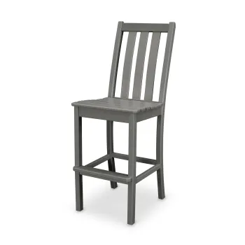 POLYWOOD Vineyard Bar Side Chair