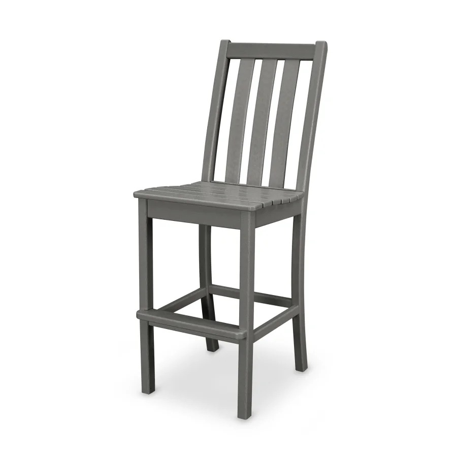 POLYWOOD Vineyard Bar Side Chair