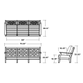 Thumbnail for Wovendale Deep Seating Sofa