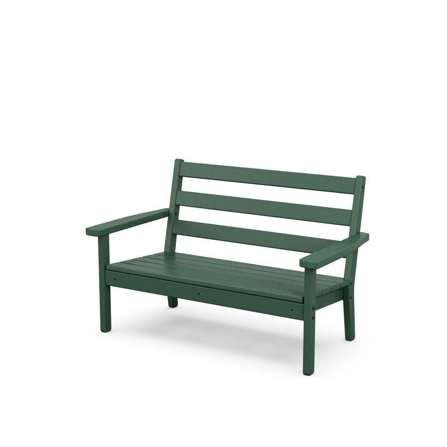 POLYWOOD Kids Lakeside Bench in Green