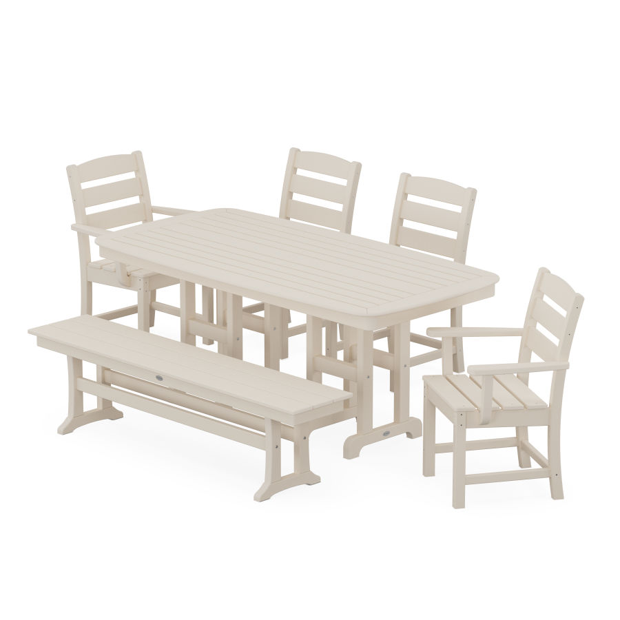 POLYWOOD Lakeside 6-Piece Dining Set in Sand