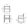 Thumbnail for EDGE Dining Arm Chair