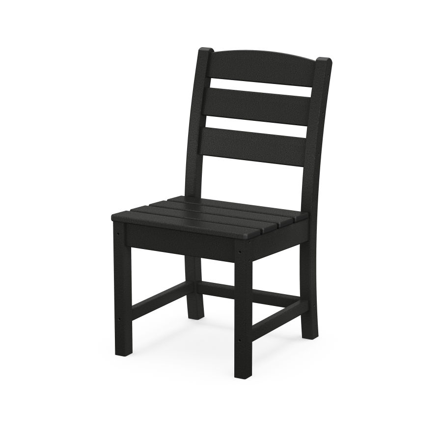 POLYWOOD Lakeside Dining Side Chair in Black