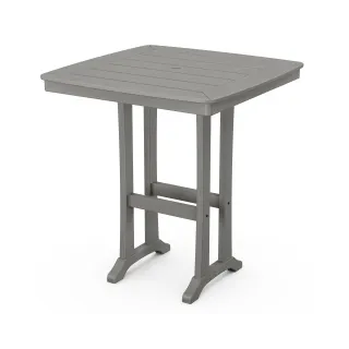 POLYWOOD Nautical Trestle 37" Bar Table