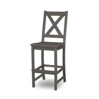 POLYWOOD Braxton Bar Side Chair in Vintage Finish