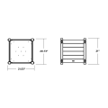 Thumbnail for Nautical Large Square Planter Box