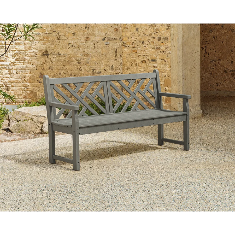 Chippendale 60” Bench