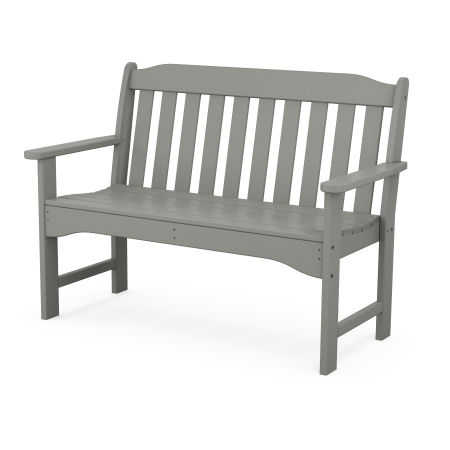 POLYWOOD Country Living 48" Garden Bench in Slate Grey
