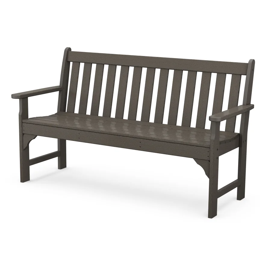 POLYWOOD Vineyard 60" Bench in Vintage Finish