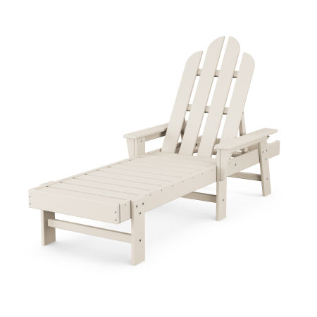 POLYWOOD Long Island Chaise in Sand