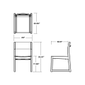 Thumbnail for EDGE Sling Dining Side Chair