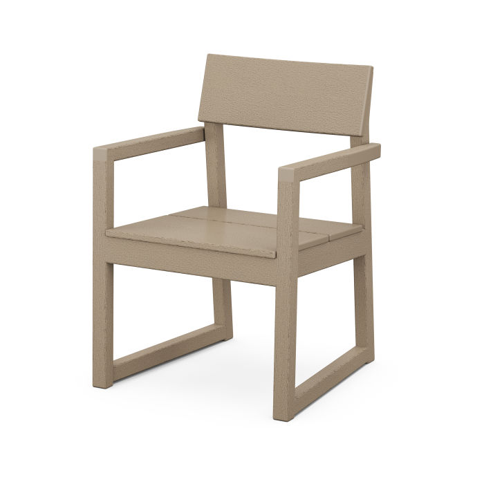 POLYWOOD EDGE Dining Arm Chair in Vintage Finish