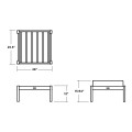 Thumbnail for Chinoiserie Deep Seating Ottoman