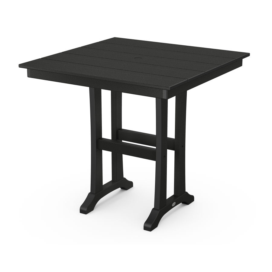 POLYWOOD 37" Counter Table in Black